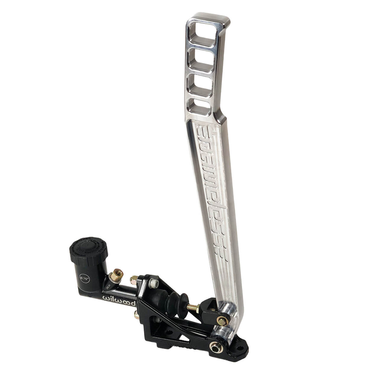 Nameless Performance Hydraulic Handbrake - Long (18") Raw CNC Aluminum Handle - No Master Cylinder