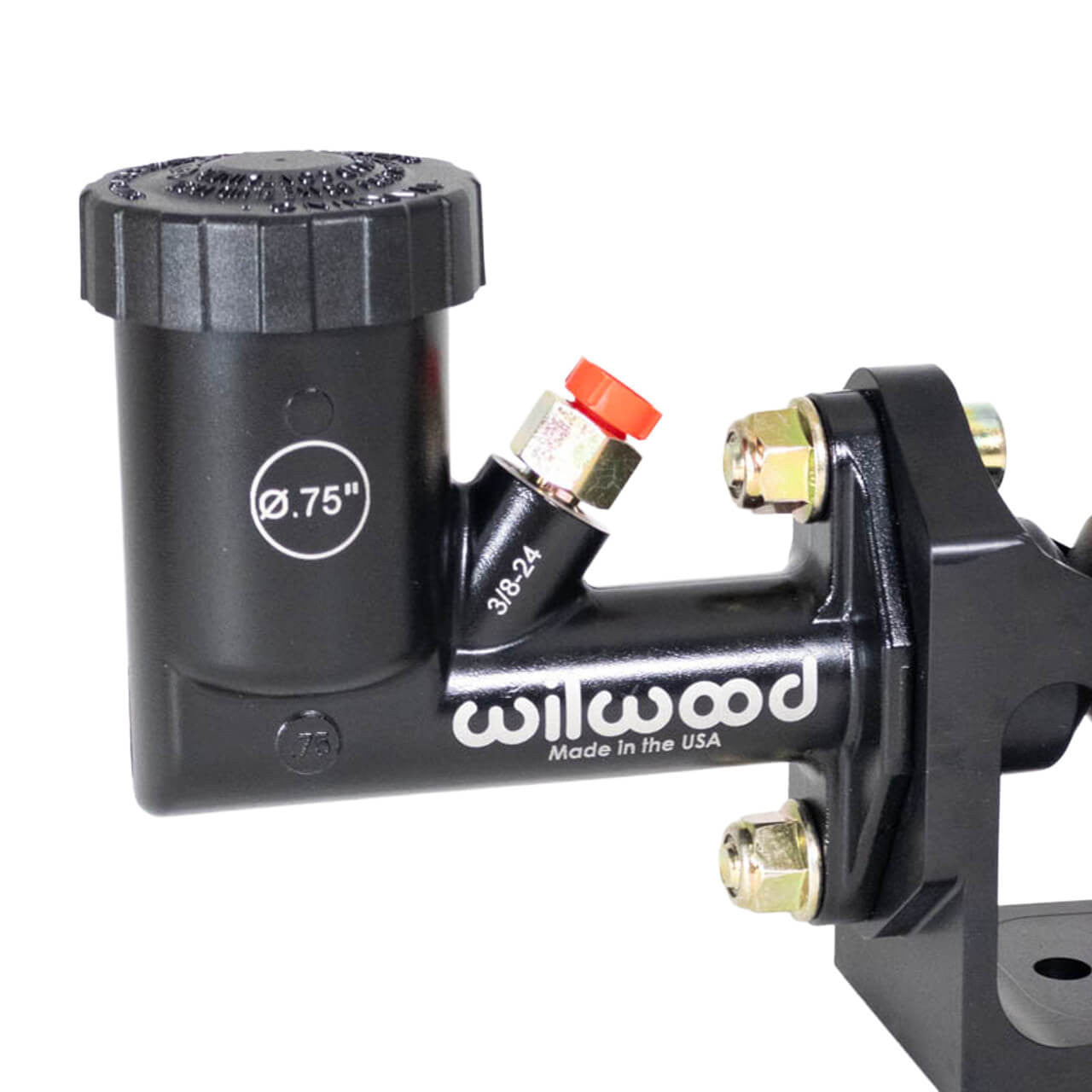 Nameless Performance Hydraulic Handbrake - Short (13") Raw CNC Aluminum Handle - Reservoir