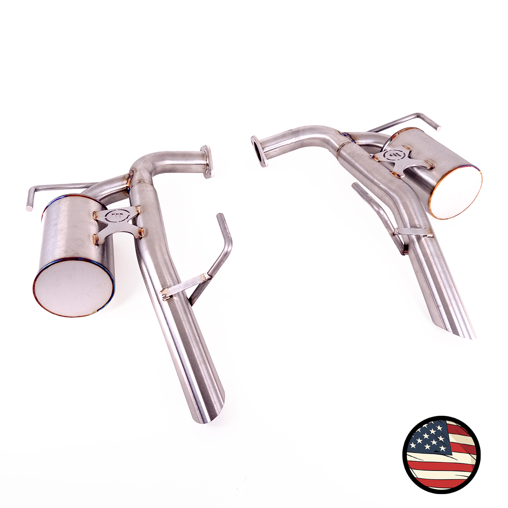 Axleback Exhaust - 2020-2025 Outback XT/Wilderness - Dual Chamber - Muffler Delete
