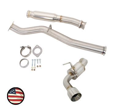 Catback Exhaust - 2022+ BRZ / GR86 - 5" Muffler - Single Exit 4" Tip