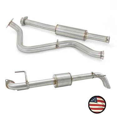 Catback Exhaust - 2017+ Impreza Wagon / 2018-2023 Crosstrek - 5" Muffler - Turndown