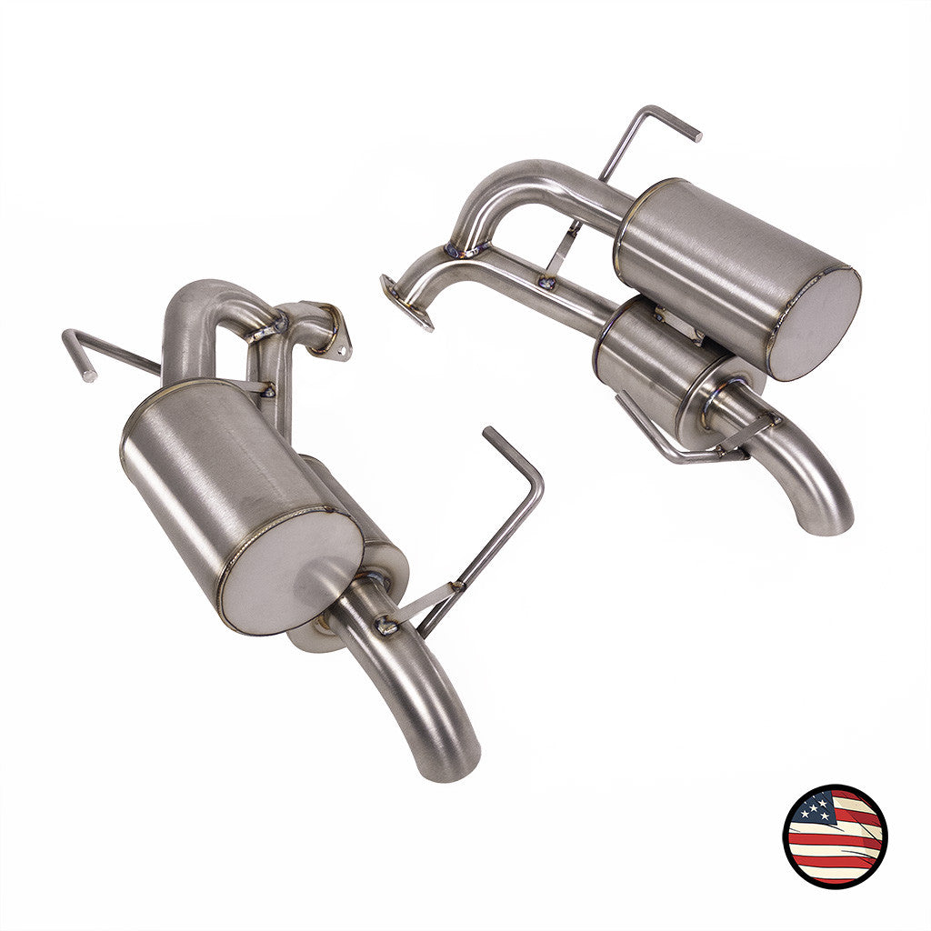 Axleback Exhaust - 2015-2019 Subaru Outback 3.6R - Dual Chamber