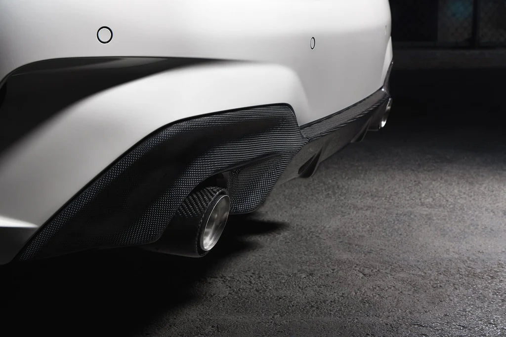 3D Design G20 3-Series M-Sport Carbon Rear Diffuser - 2-Tip