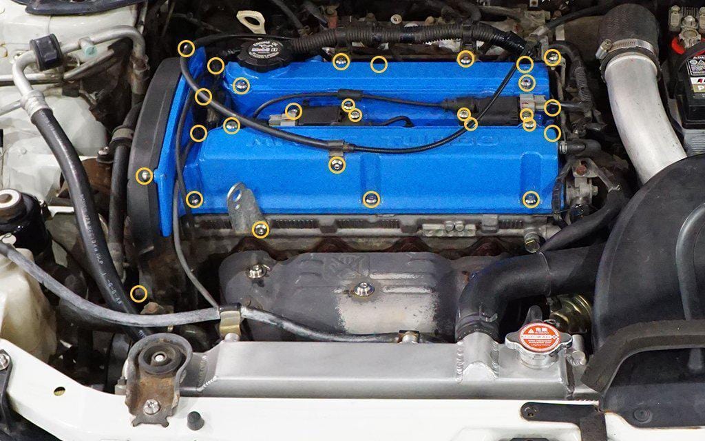 Dress Up Bolts Stage 2 Titanium Hardware Engine Kit - 4G63 Engine - DressUpBolts.com