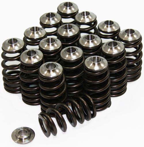 GSC P-D 4G63T EVO 1-9 Stage 3 Beehive Valve Springs w/ Titanium Retainer Valvetrain Kit