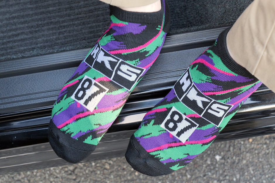 HKS SOCKS SHORT OILCOLOR M