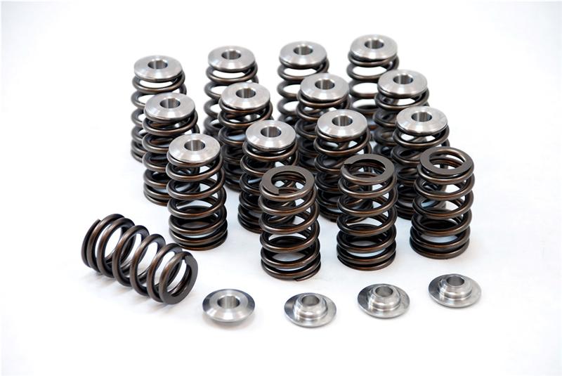 GSC P-D 4B11T / 4B11 Theta Beehive Valve Springs w/ Titanium Retainer Valvetrain Kit (Use factory s