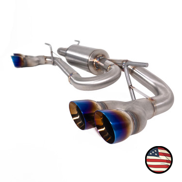 Axleback Exhaust - 2024+ Impreza - Quad Exit Executive 5" Muffler - Neochrome Tip