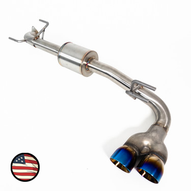 Axleback Exhaust - 2024+ Impreza - 5" Muffler - 3" Dual Neochrome Tip