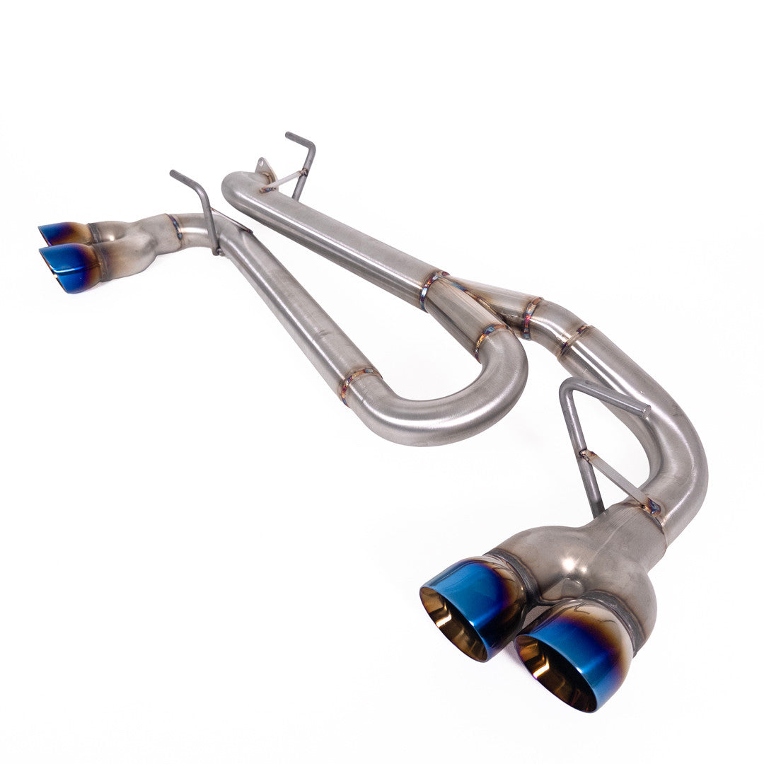 Axleback Exhaust - 2024+ Impreza - Muffler Delete - Quad Exit - Neochrome Tip