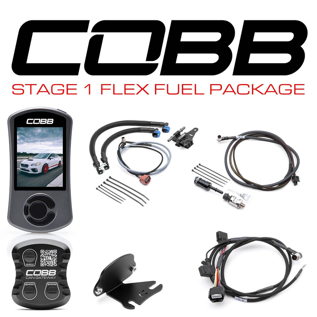 Cobb 2018-2021 Subaru WRX Stage 1 CAN Flex Fuel Power Package