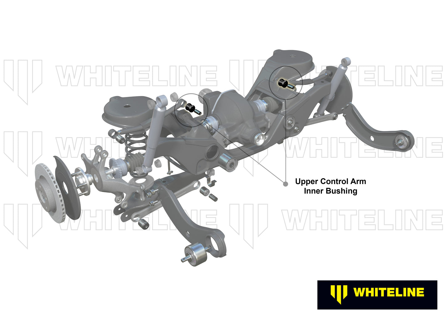 Whiteline Plus 2010 Volkswagen CC Rear Control Arm Upper Inner Bushing Kit