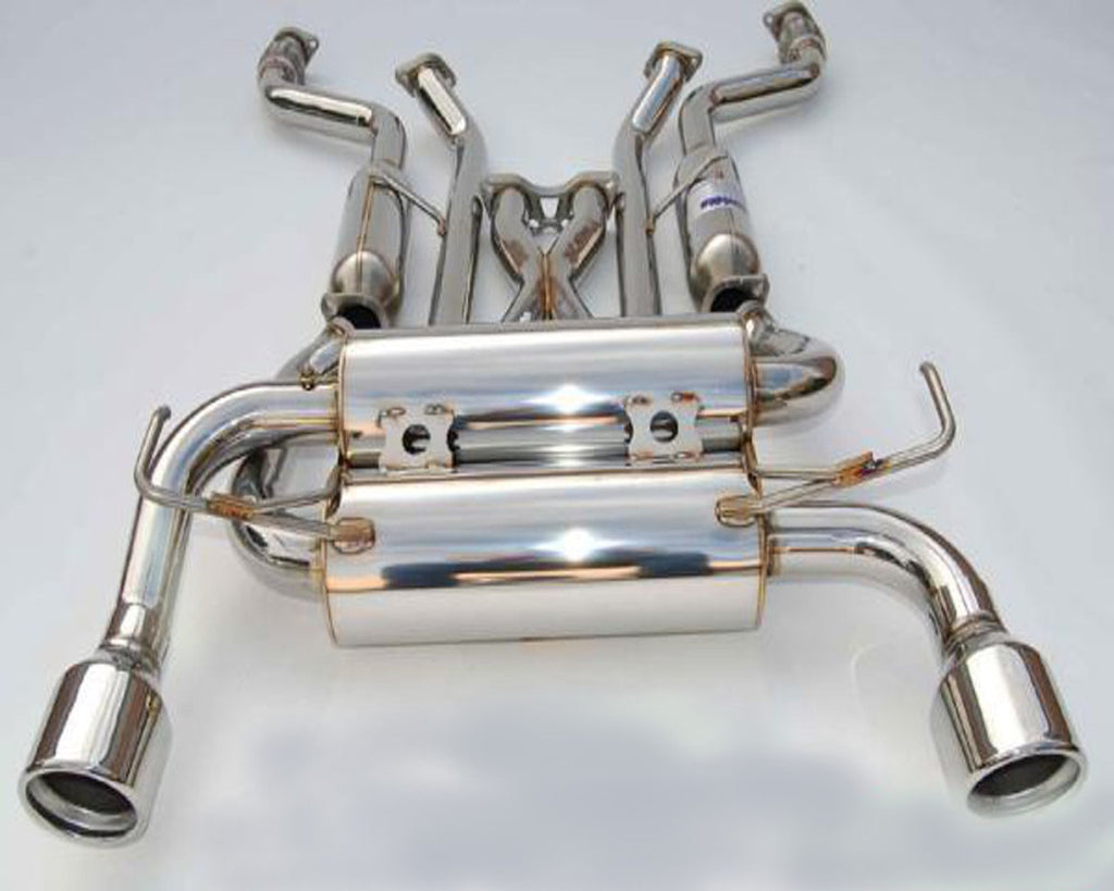 Invidia 14+ Infiniti Q50 Gemini w/ Rolled Stainless Steel Tips Cat-Back Exhaust