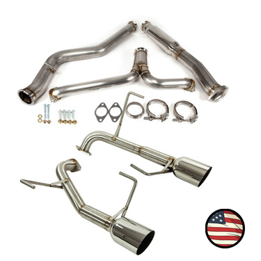 Catback Exhaust - 2005-2007 Legacy GT / Spec B Sedan - Muffler Delete