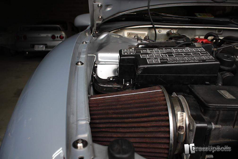 Mitsubishi 2G Eclipse DSM (1995-1999) Titanium Dress Up Bolts Full Engine Bay Kit - DressUpBolts.com