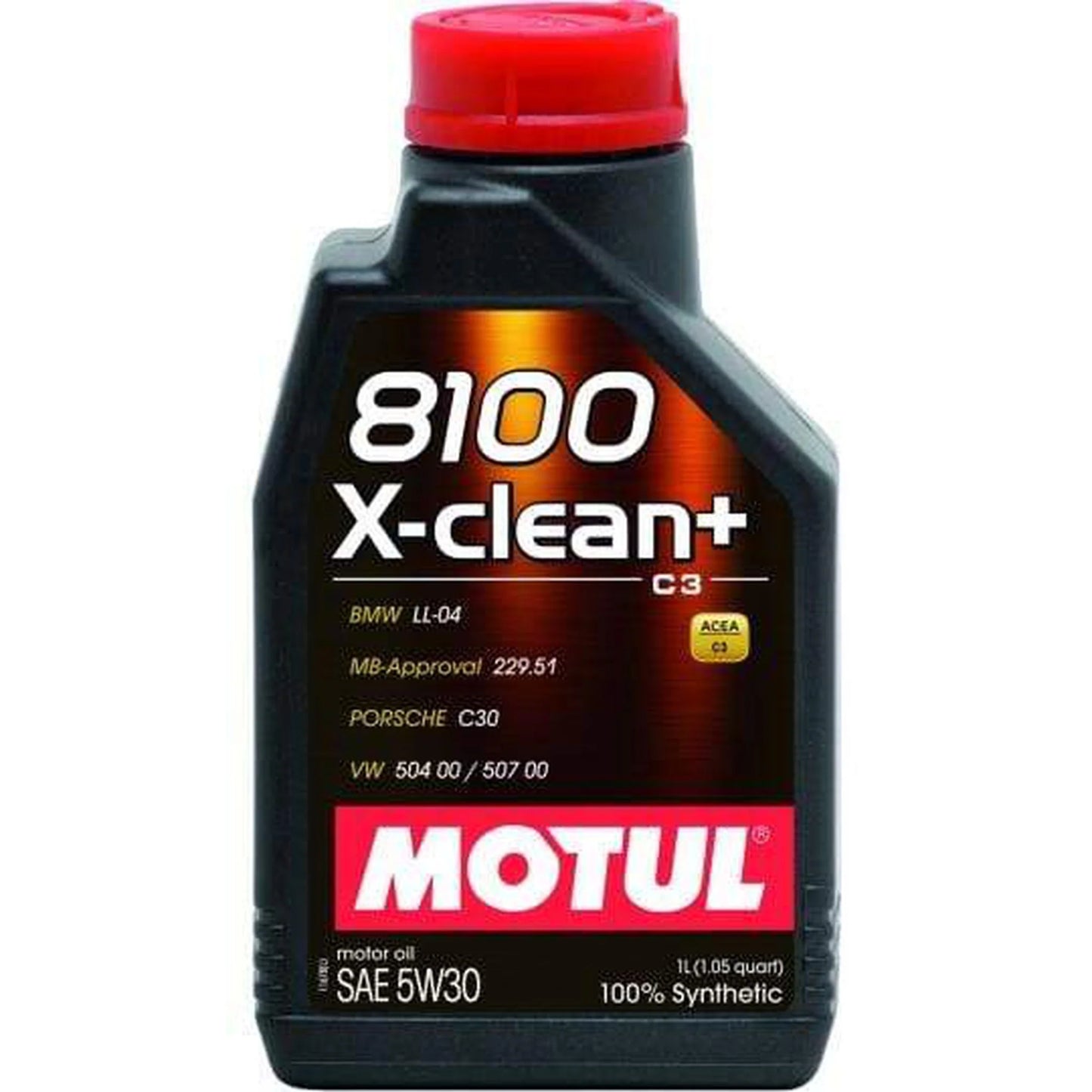 Motul 1L Synthetic Engine Oil 8100 X-CLEAN 5W30
