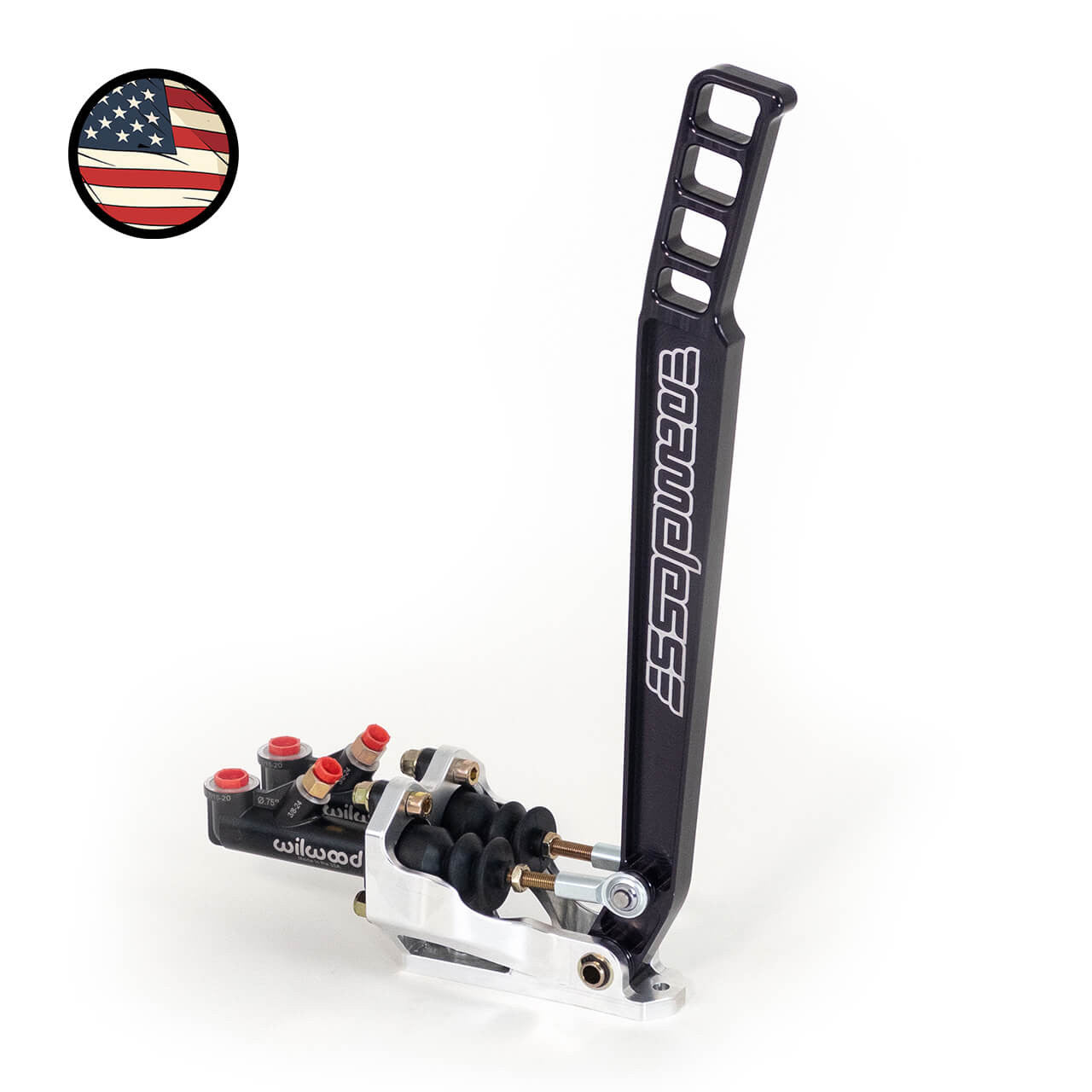 Hydraulic Handbrake - Dual Master Cylinders - Long (18") CNC Aluminum Handle