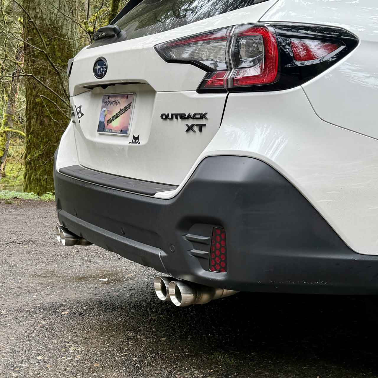 Catback Exhaust - 2020-2025 Outback XT/Wilderness - Quad Exit - 5" Muffler