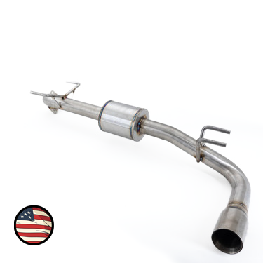 Axleback Exhaust - 2017+ Impreza Wagon - Single Exit - 5" Muffler - 3" Double Wall Tip