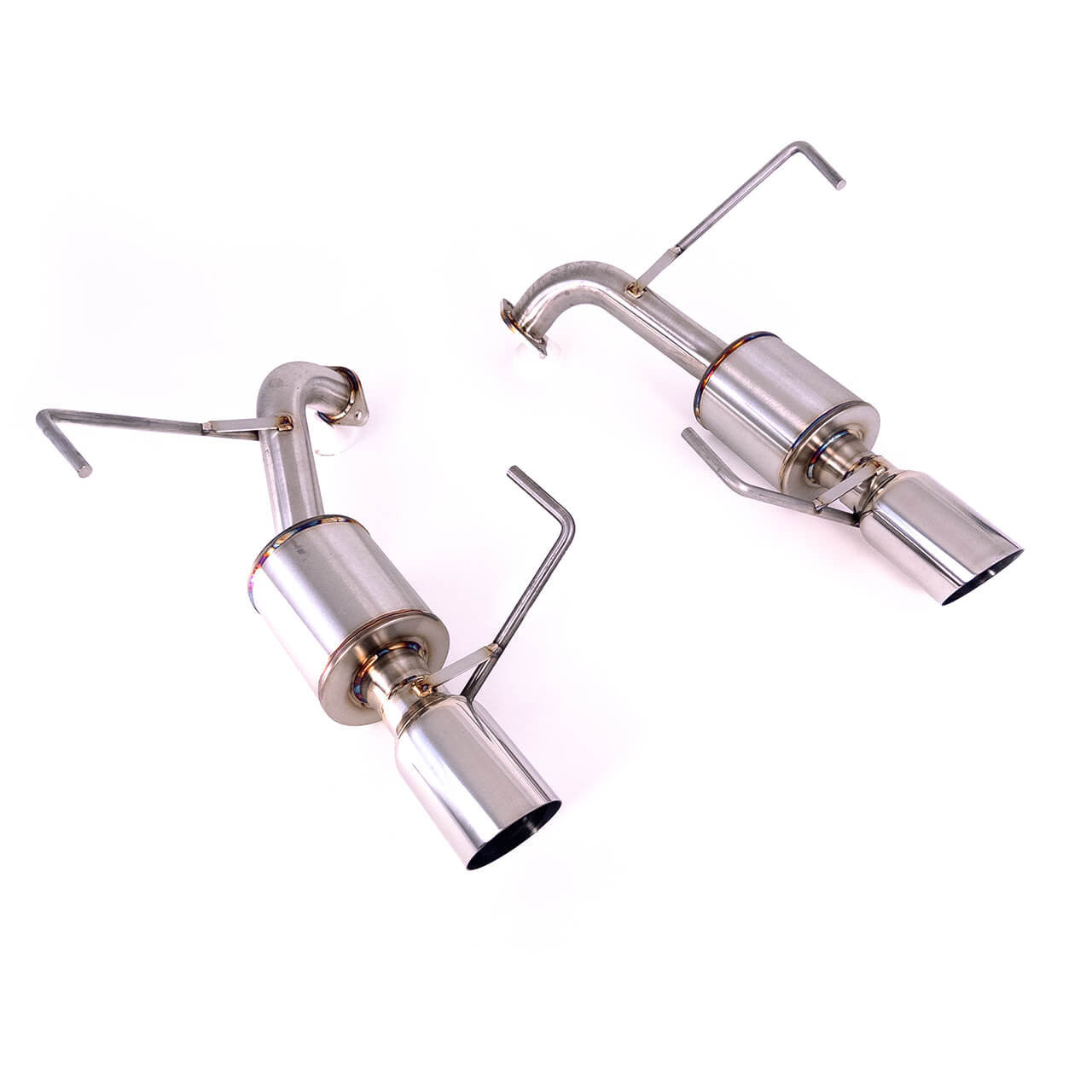 Axleback Exhaust - 2008-2011 Impreza 2.5i Sedan - 5" Muffler - 3.5" Single Wall Tips