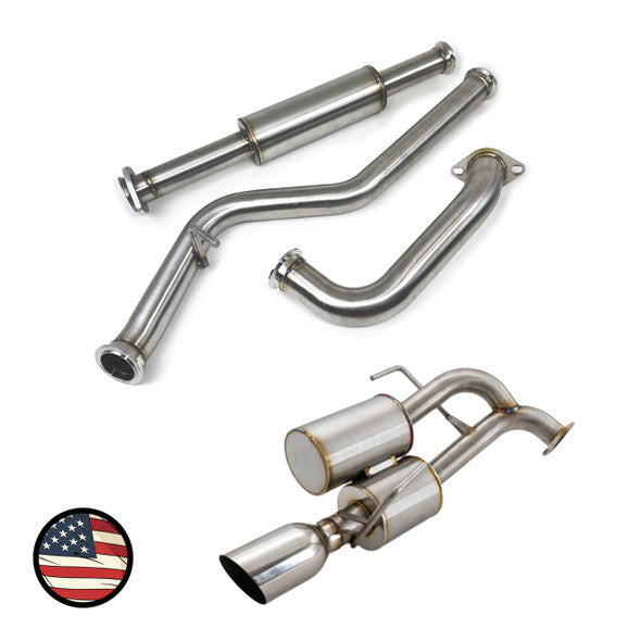 Catback Exhaust - 2020-2025 Legacy 2.5L - Dual Chamber with 5" Muffler