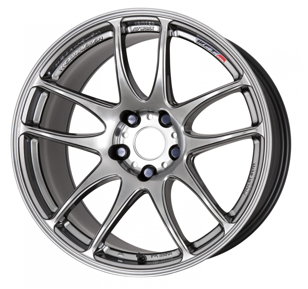 Work CR Kiwami 18x10.5 +15 GT Silver 5X114.3 – Circuit Demon Work CR Kiwami 18x10.5 +15 GT Silver 5X114.3 – Circuit Demon