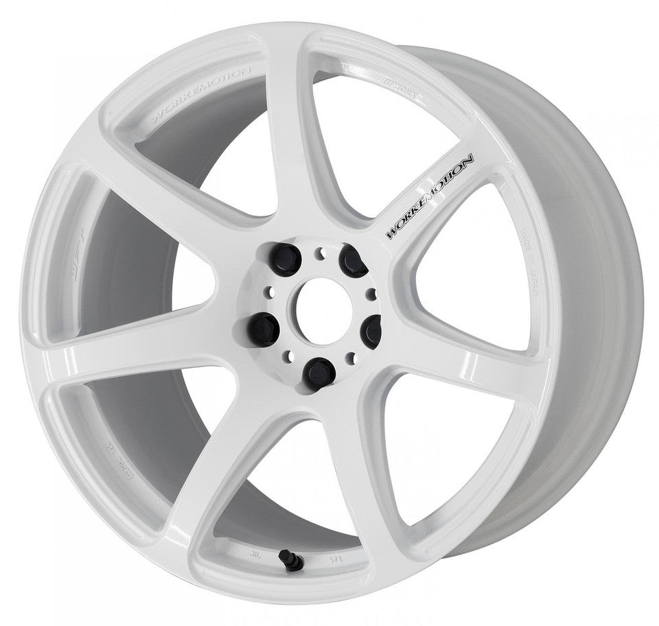 Work T7R 18x9.5 +12 White 5X114.3