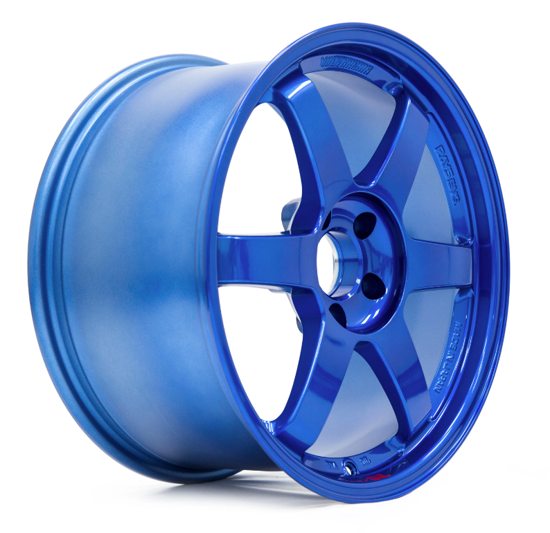 TE37SL 18x10 +40 HYPER BLUE 5X114.3