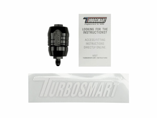 Turbosmart Exhaust Manifold Absolute Pressure Canister 3AN to 1-8NPT