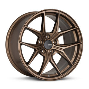 Enkei Quest 19x9.5 / 5x112 BP / ET40 / 72.6mm Bore - Matte Black Machining Wheel