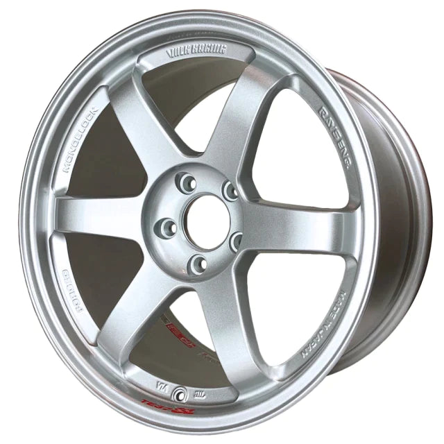 TE37SL 18x10 +40 DIAMOND SILVER 5X114.3