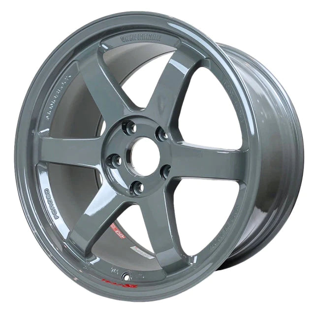 TE37SL 18x10 +40 GLOSSY GRAY 5X114.3