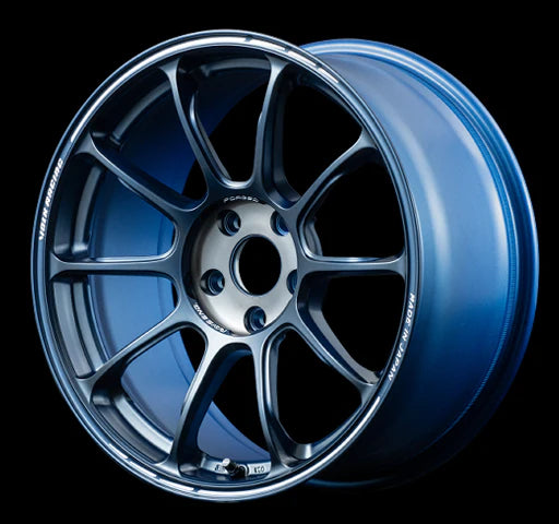 ZE40 TIME ATTACK III 18X9.5 +44 METALLIC BLUE / MATTE DARK CLEAR 5X114.3