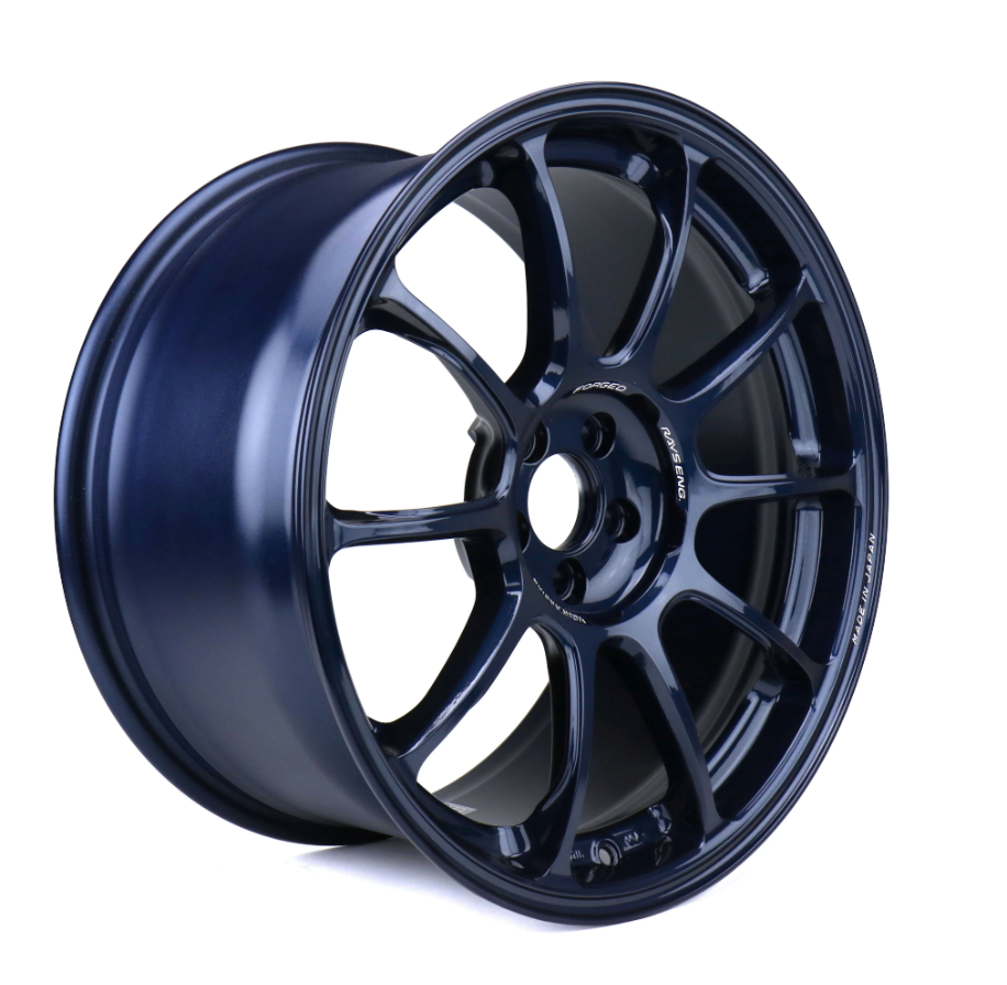 ZE40 18X9.5 +45 MATTE BLUE GUNMETAL 5X114.3