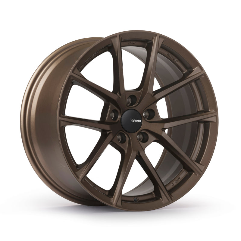 Enkei Helix 18x8.5in / 5x120 BP / 38mm Offset / 72.6mm Bore - Matte Bronze Wheel