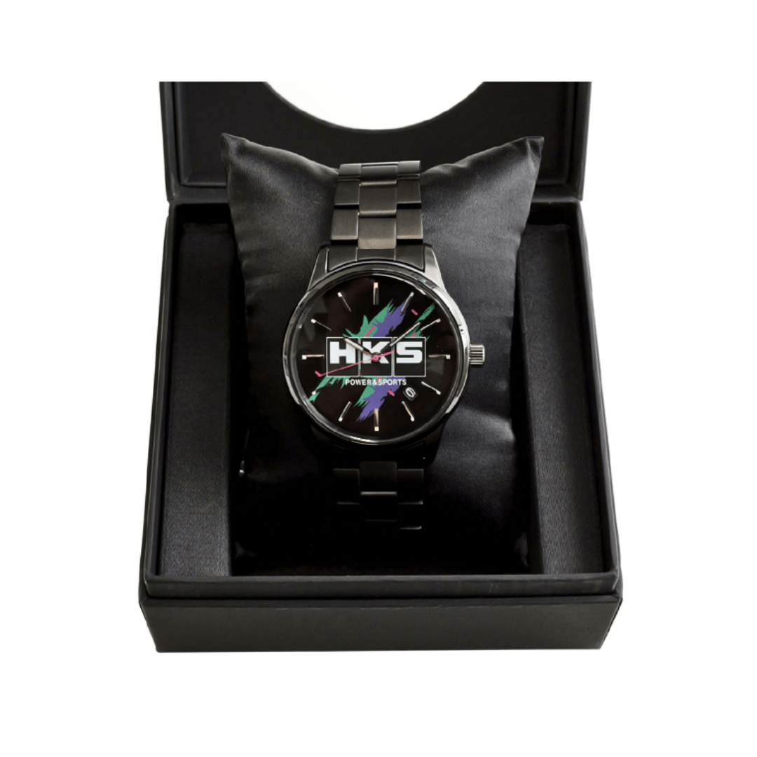 HKS HOODIE SUPER RACING BLACK L