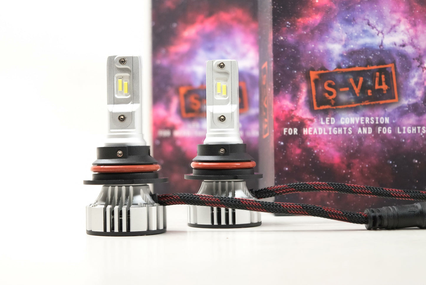 9007: S-V.4 LED Bulb (Hi/Lo, Pair)