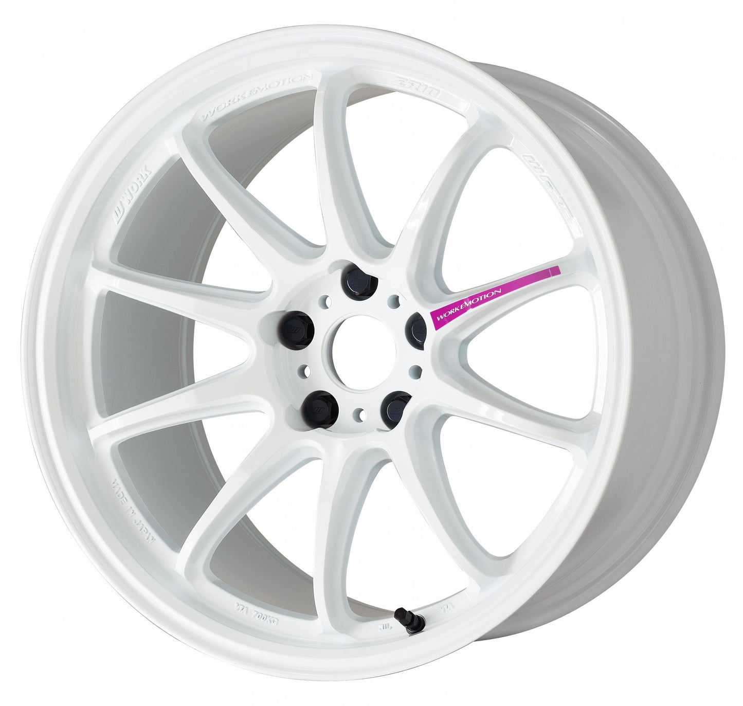 Work ZR10 18x10.5 +22 Azure White 5X114.3