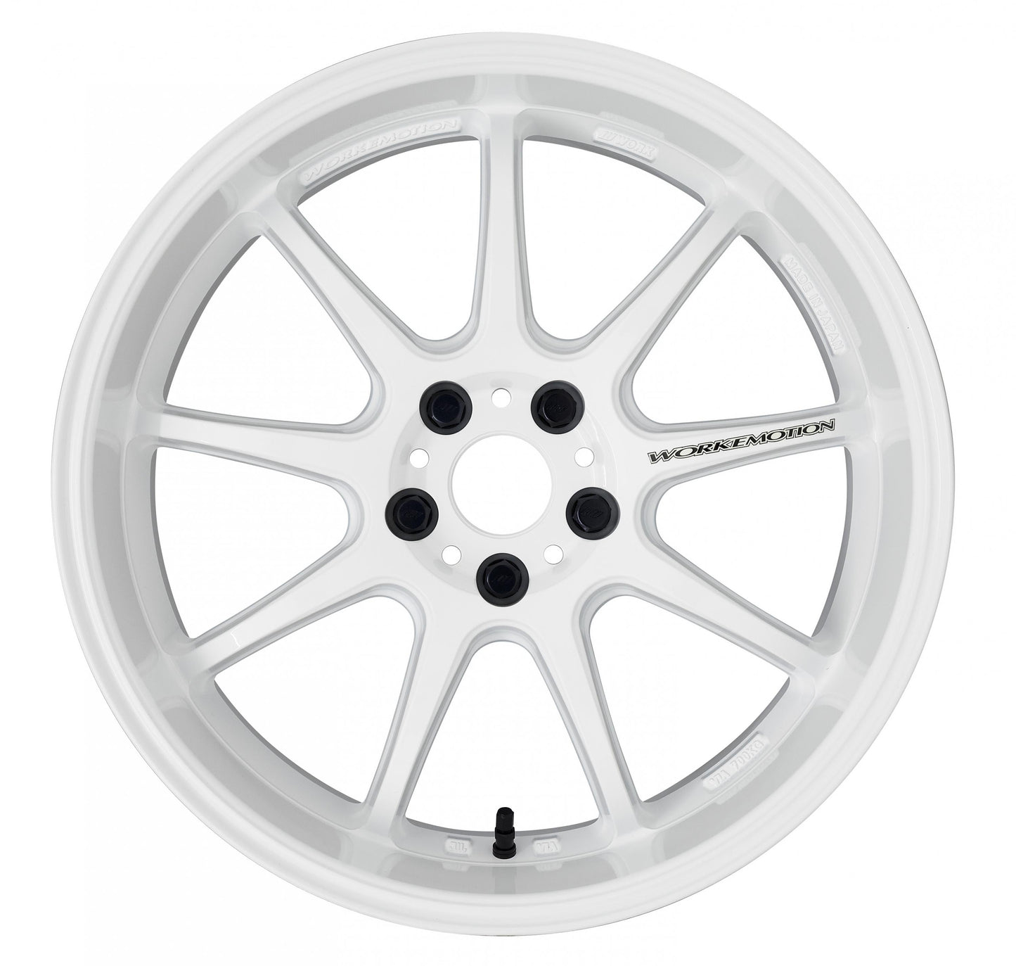 Work D9R 19x9.5 +12 White 5X114.3