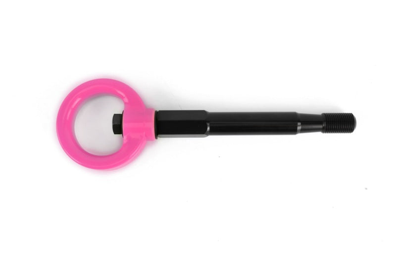 Perrin 2022+ Subaru WRX / 18-21 Crosstrek Tow Hook Kit (Rear) - Hyper Pink