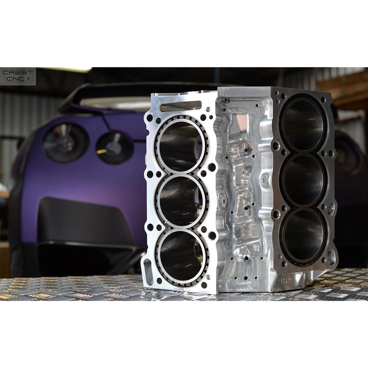 GT-R Crest CNC Billet Block