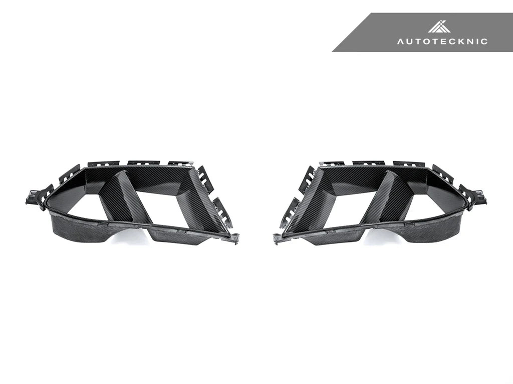 AutoTecknic G8X M3 / M4 Dry Carbon Front Bumper Vent Set