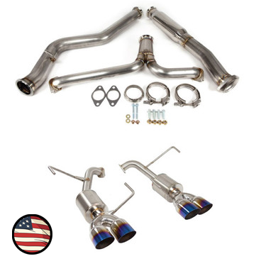 Catback Exhaust - 2022+ Subaru WRX - 5" Muffler - 3.5" Single Wall Tips