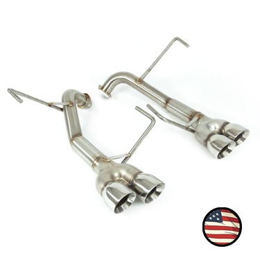 Catback Exhaust - 2022+ Subaru WRX - Muffler Delete - 3" Double Wall Tips
