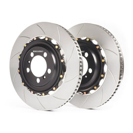 EBC Racing 07-13 BMW M3 (E92) 4.0L Front 380mm 2 Pc Rotor Replacement (Pair)