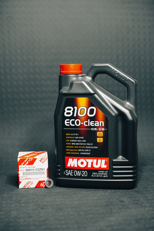 GR Corolla 5W30 Motul Oil Change Kit