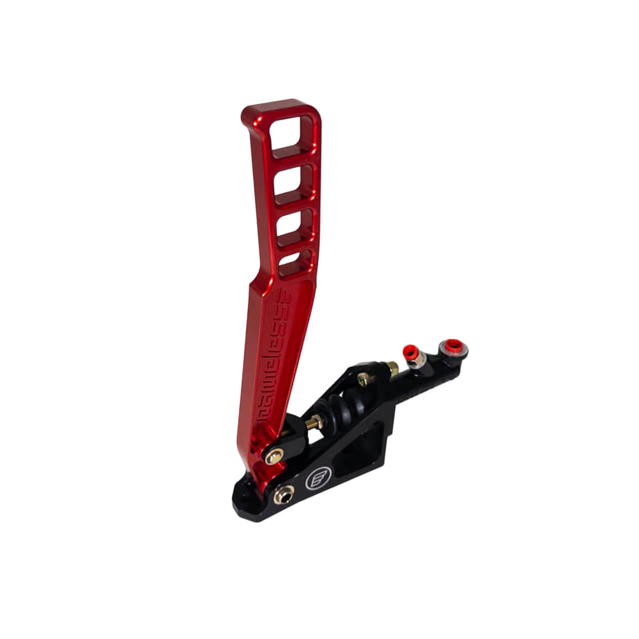 Nameless Performance Hydraulic Handbrake - Short (13") Red Handle - No Master Cylinder