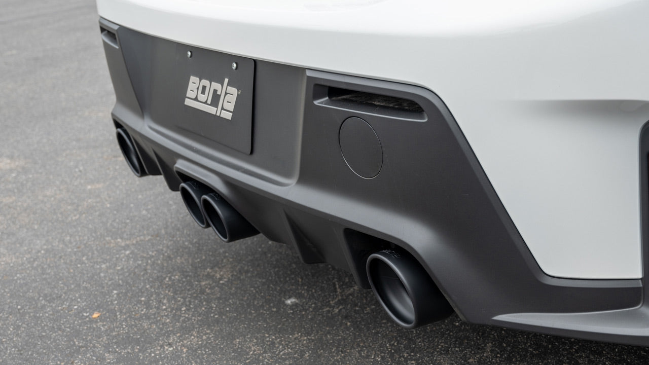 Borla 23-24 Toyota GR Corolla ATAK Cat Back System w/ Black Tips