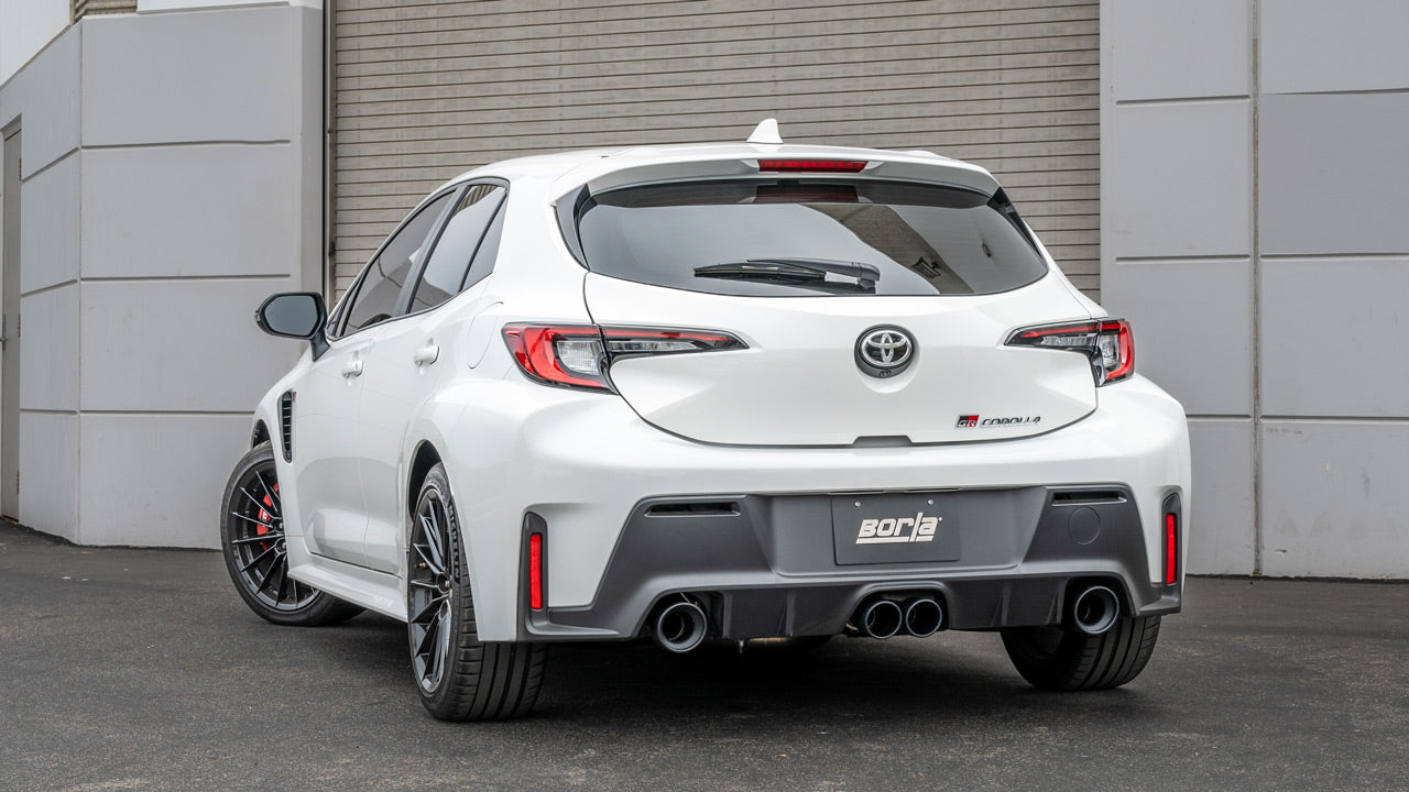 Borla 23-24 Toyota GR Corolla ATAK Cat Back System w/ Black Tips
