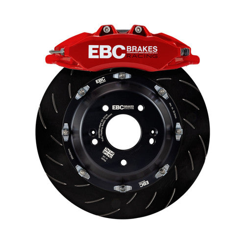 EBC Racing 00-03 BMW M5 (E39) Red Apollo-6 Calipers 350mm Rotors Front Big Brake Kit